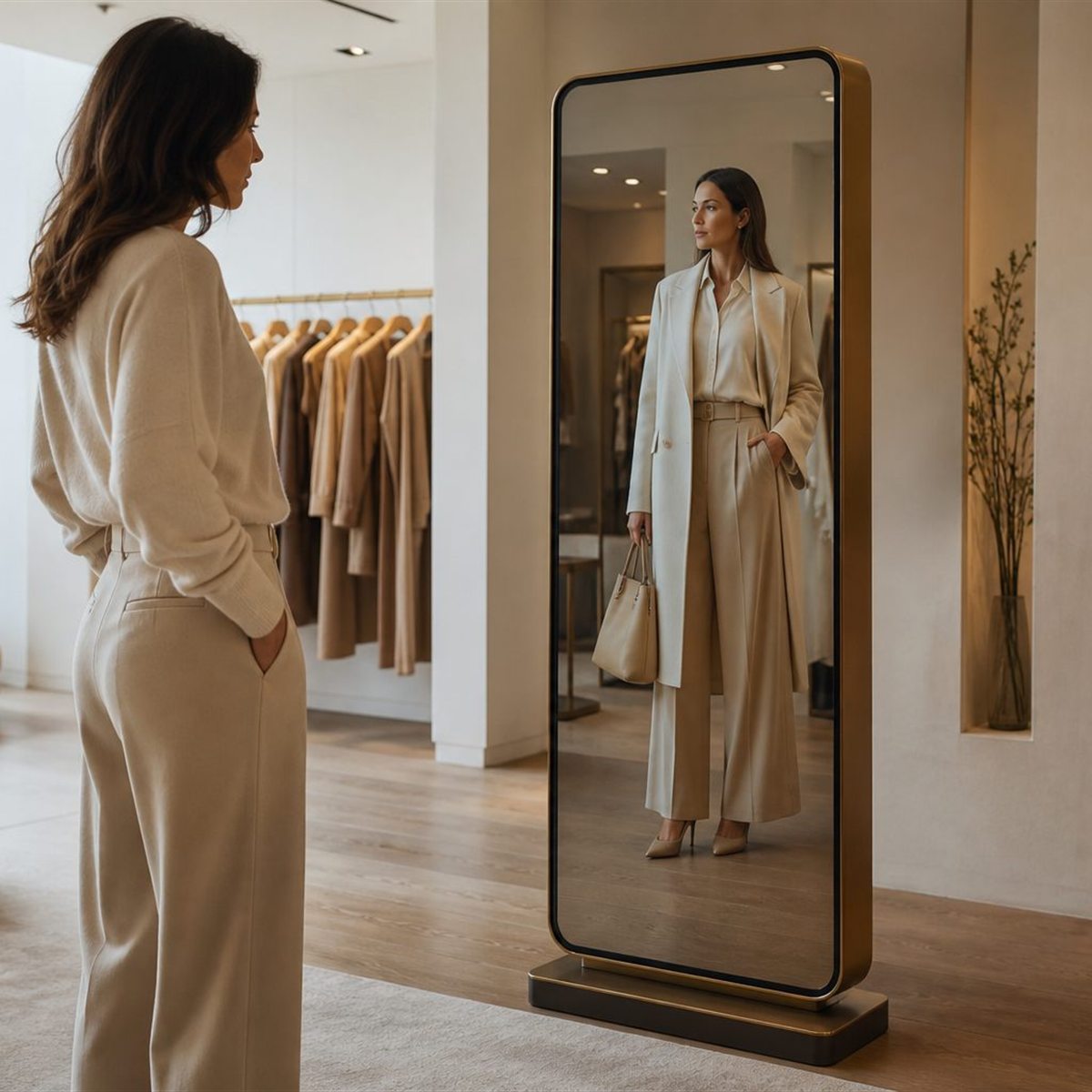 GLAS Style experience in a luxury boutique