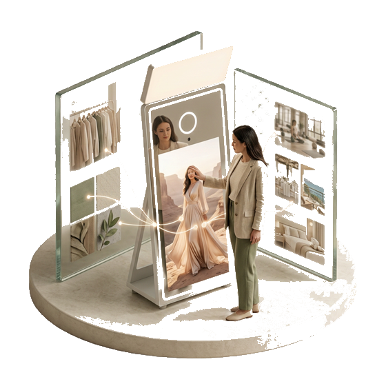 Activate: guests experience GLAS at the mirror